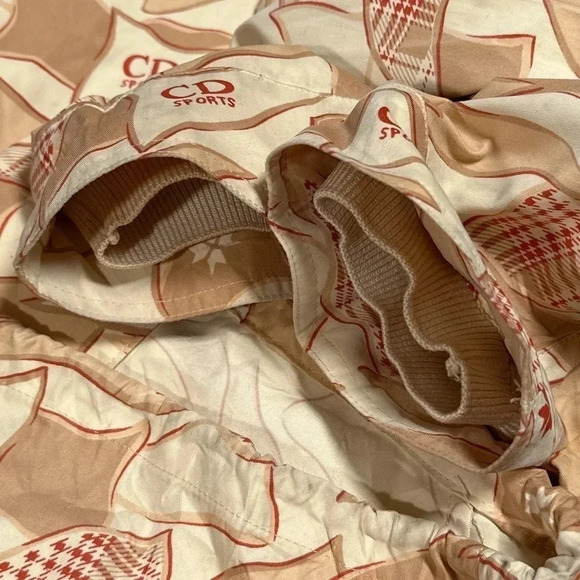 Vintage 90s Christian Dior Sports All Over Print Windbreaker Jacket Womens Large - Picture 9 of 15